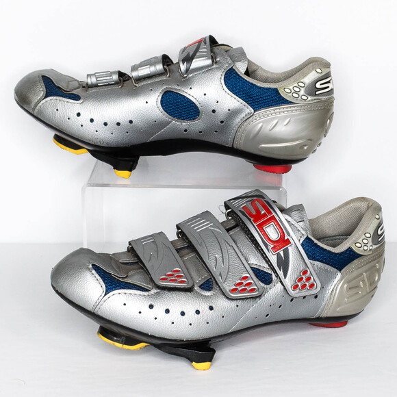 SIDI Women's Cycling Shoes Shimano SPD SL SM-SH11 Road Gray Blue Size 39 | AI - Picture 2 of 6